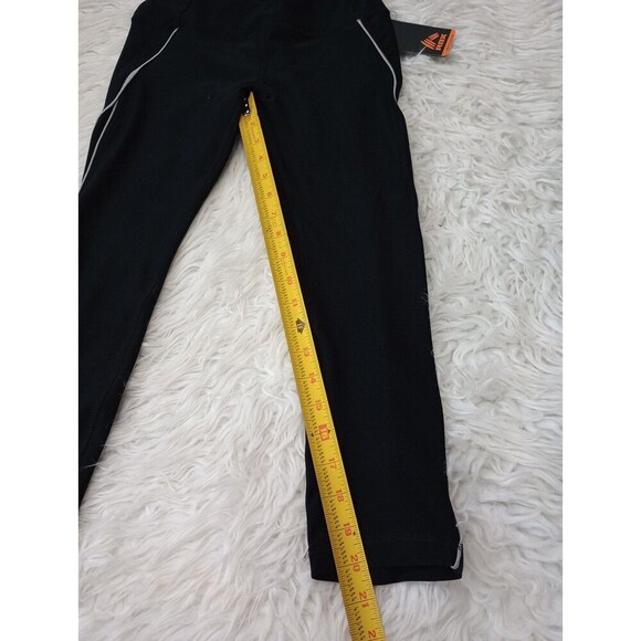 RBX Womens Black Leggings Capri Leg Sz Small Coin Pocket - Picture 3 of 10